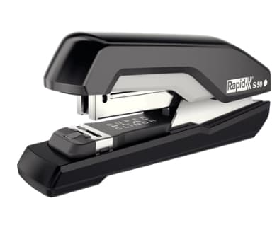 Rapid Supreme S50 - Häftapparat - 50 ark - 24/8+, 26/8+ - metall, ABS-plast - svart