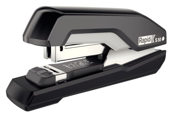 Rapid Supreme S50 - Häftapparat - 50 ark - 24/8+, 26/8+ - metall, ABS-plast - svart