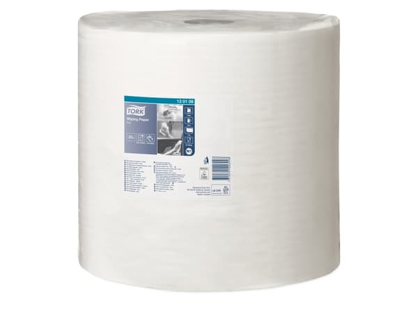 Teollisuusrullat Tork W1 Standard, 1-kertainen, valkoinen, rulla 1,180 m