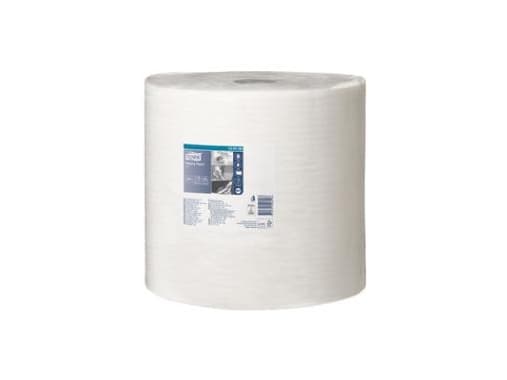 Teollisuusrullat Tork W1 Standard, 1-kertainen, valkoinen, rulla 1,180 m