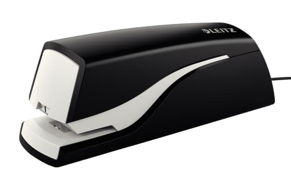 Leitz NeXXt 5532, 10 ark, Standardnitar, Svart, AC, 49 mm, 155 mm