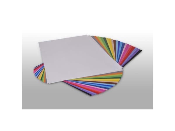 Karton Play Cut, assorted, ubelagt 180g/m2 210mm x 297mm, A4, Smal bane pakke a 250 ark