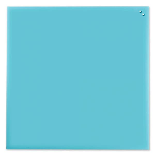 Magnetisk glassplate 100 x 100 cm turkis Turkis 107x6x107mm (1stk)