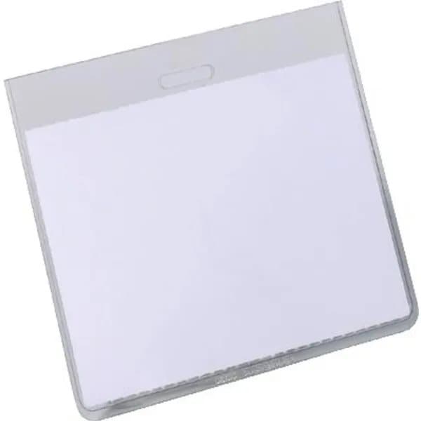 Durable 813519, Nimikyltti, Vaakataso, PVC-muovi, Läpinäkyvä, 60 mm, 90 mm