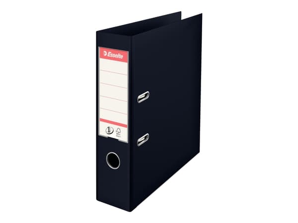Brevordner Esselte No.1, A4, 7,5 cm, sort