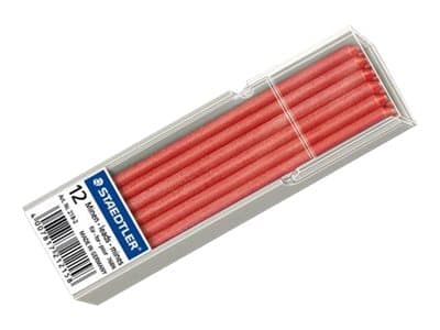 STAEDTLER Lumocolor omnichrom - Påfyll - ikke-permanent - rød - 3 mm (en pakke 12)