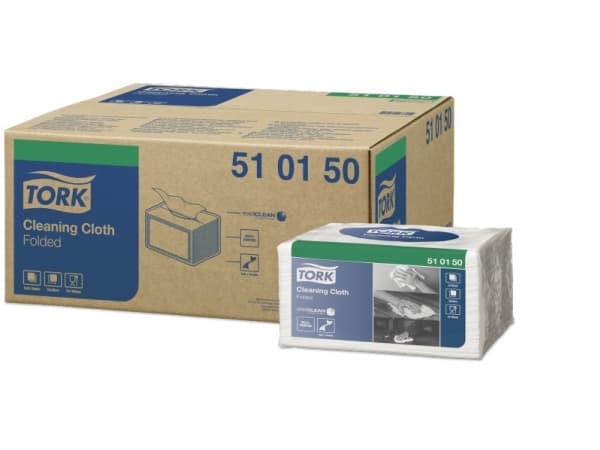 Tork 510150, papper, Vit, 320 mm, 385 mm, 55 styck, 195 mm
