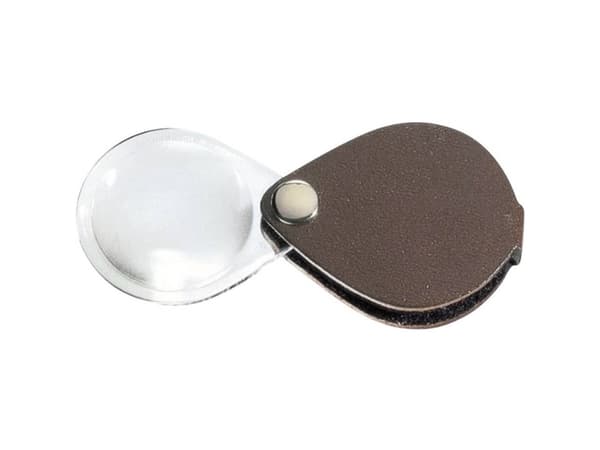 Eschenbach 1740460 Nahka-taittokuppi Suurennuskerroin: 3.5 x Linssin koko: (Ø) 60 mm Ruskea