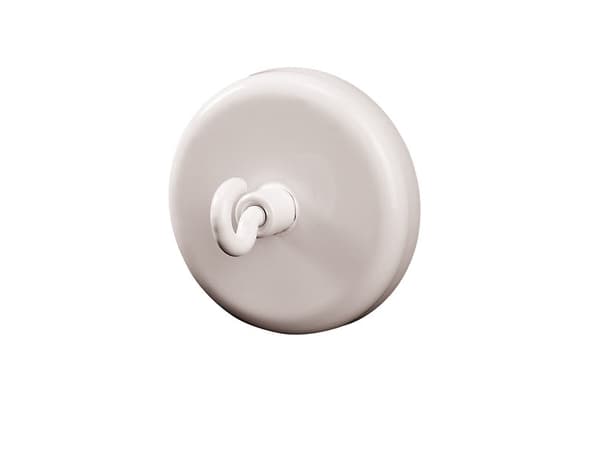Dahle 95860, inomhus, Verktygskrok, Vit, Stål, Rund, 3,6 cm