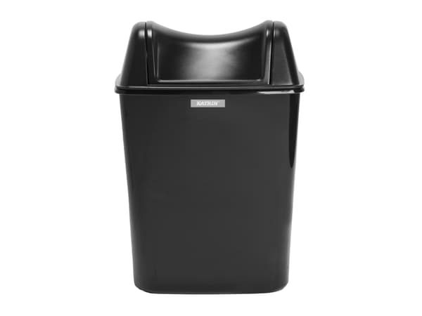 Katrin 92223, 8 l, Rektangulær, Plast, Sort, Manuell, 240 mm