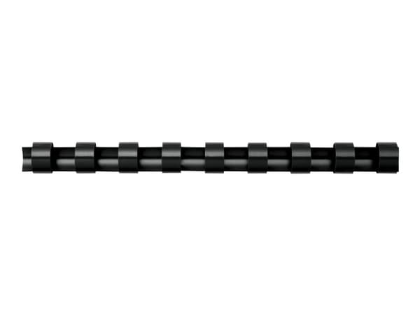 Fellowes Plastic Comb - 22 mm - 21 ringer - A4 (210 x 297 mm) - svart - 50 stk plastbindekam - for Fellowes Galaxy 500, Orion 500, Pulsar+ 300, Quasa