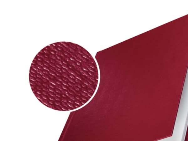 Leitz ImpressBIND - A4 (210 x 297 mm) - 105 ark - matt linbordeaux - stivdeksel - for Leitz impressBIND 140, impressBIND 280