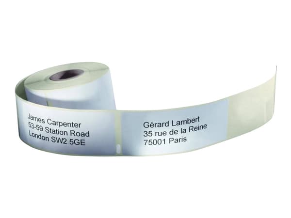 Avery Zweckform - Papper - permanent häftning - vit - 36 x 89 mm 520 etikett (er) (2 rulle/rullar x 260) etiketter