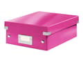 Miniatyrbilde 3 av 5: Leitz Click & Store WOW Small - Lagerboks - rosa