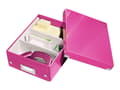 Miniatyrbilde 2 av 5: Leitz Click & Store WOW Small - Lagerboks - rosa