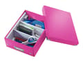 Miniatyrbilde 1 av 5: Leitz Click & Store WOW Small - Lagerboks - rosa