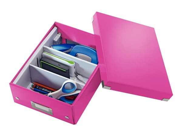 Leitz Click & Store WOW Small - Lagerboks - rosa