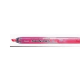 Highlighter Pentel Handy-line S med trykmekanisme pink