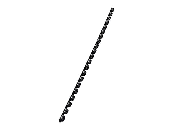 Leitz ComBIND - 6 mm - 32 cm - 21 ringar - A4 (210 x 297 mm) - 25 ark - svart - 100 stk plastbindningskam