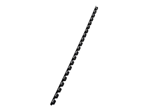 Leitz ComBIND - 6 mm - 32 cm - 21 ringar - A4 (210 x 297 mm) - 25 ark - svart - 100 stk plastbindningskam