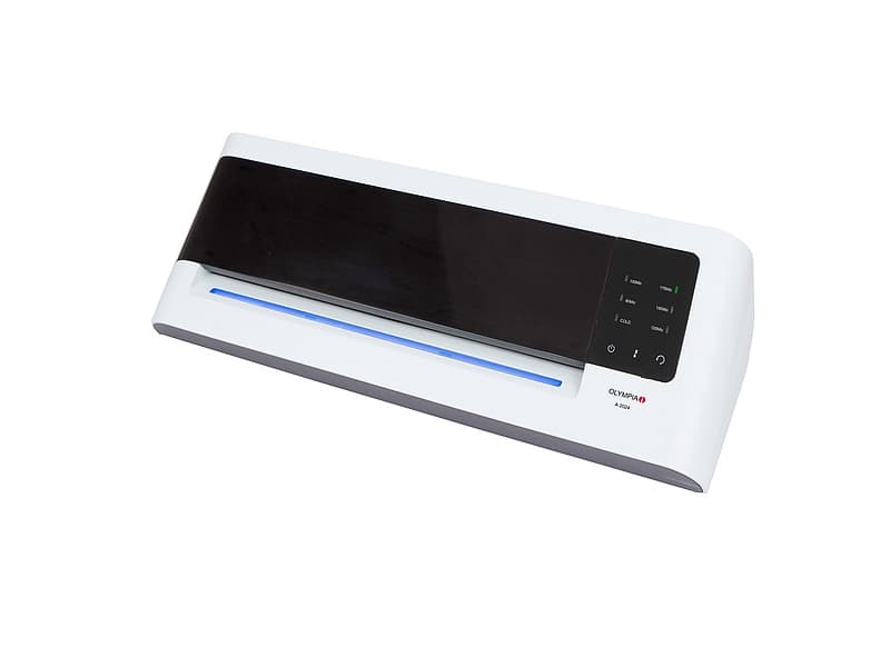 Olympia A 2024, 23 cm, Varm/kall lamineringsmaskin, 400 mm/min, A4, 80 um, 175 um