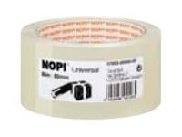 Nopi Universal - Förpackningstejp - 50 mm x 66 m - genomskinlig