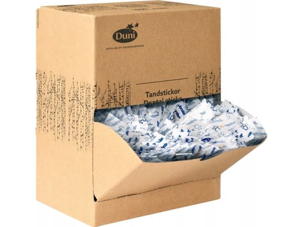 Hammastikkuja Jordan, laatikko 1.000 kpl.