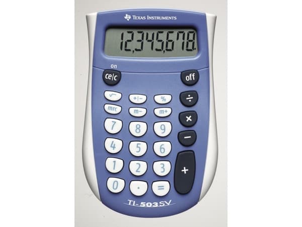 Texas Instruments TI-503 SV - Lommekalkulator - 8 sifre - batteri