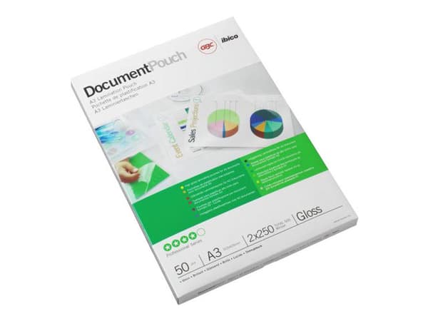Lamineringsficka GBC A3 250 micron (50 st.)