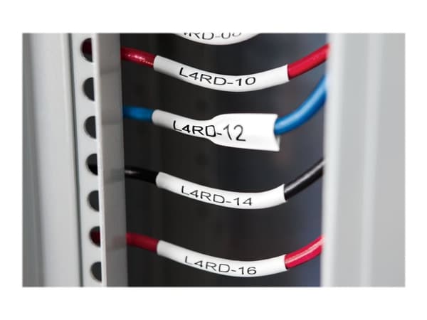 DYMO XTL - Svart på hvitt - 24 x 34 mm 60 stk (1 rull(er) x 60) slange - for XTL 500