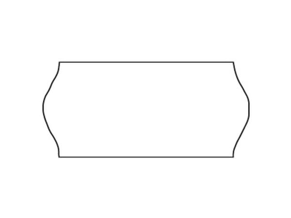Tarra Meto 26x12mm valkoinen pakkasliima 5 1500kpl/rulla - (1500 kpl)