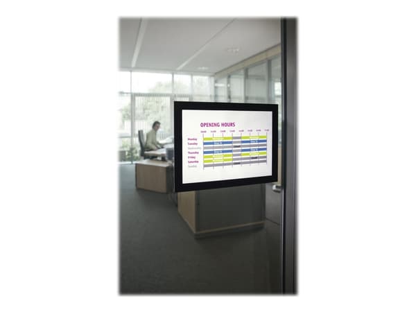 DURABLE DURAFRAME - Dokumentholder - for A5 - dobbeltsidet - svart (en pakke 2)