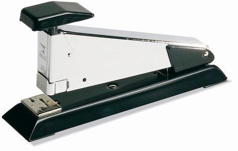 Rapid Classic K2 - Häftapparat - 50 ark / 5 mm - 24/6-26/6, 24/6-24/8+ - metall - svart, krom