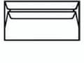 Miniatyrbilde 4 av 5: BONG Business Profile M65 - Konvolutt - International DL (110 x 220 mm) - lommebok - åpen side - selvklebende - fargekantforing - hvit - pakke av 500