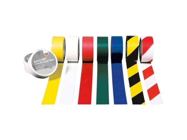 Rocol RS56001 RS56001 Markeringstape EasyTape™ Gul (L x B) 33 m x 50 mm 33 m