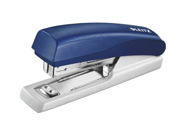 Leitz Mini - Häftapparat - 10 ark / 1 mm - No.10 - plast, metall - blå