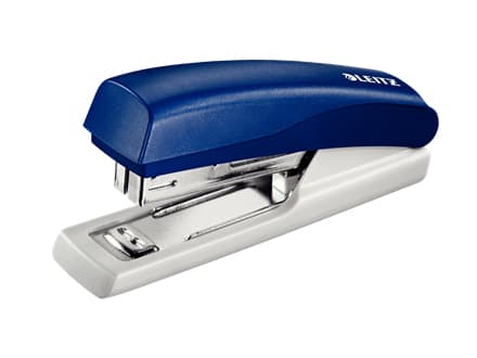 Leitz Mini - Häftapparat - 10 ark / 1 mm - No.10 - plast, metall - blå