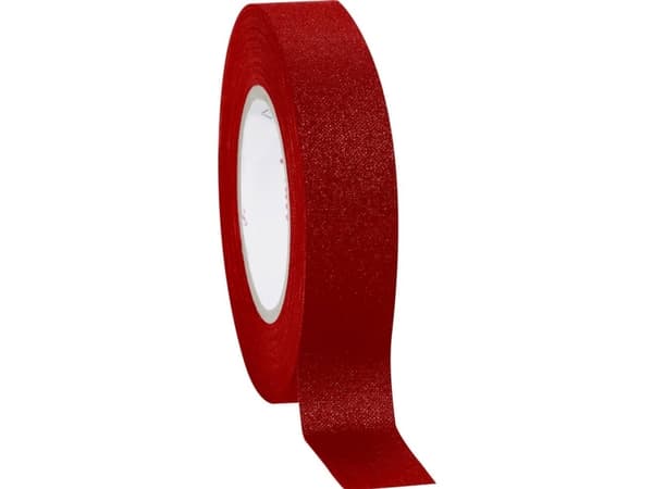 Coroplast 39756 39756 Tekstiltape Rød (L x B) 10 m x 19 mm 1 stk