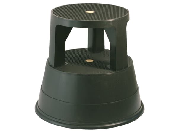 Elefantfot plast bnt/Kontor svart høyde 390 mm
