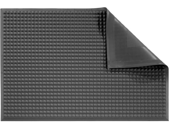 Matting Yoga Flex - Gulvmatte - 60 x 90 cm - svart
