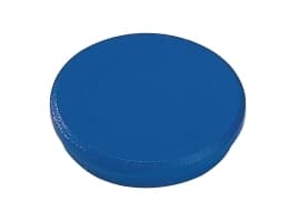 Magneetti, pyöreä, 32 mm, sininen, pakkaus 10 stk.