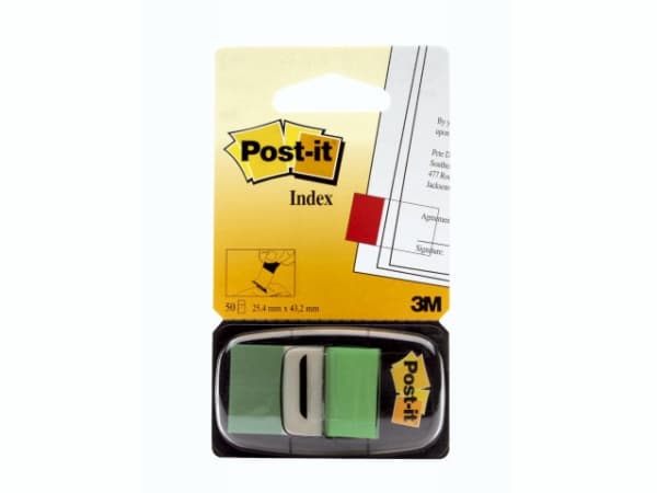 Post-It 680-3, 25,4 mm, 38,1 mm, 50 stykker
