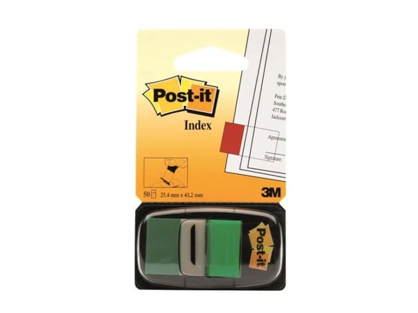 Post-It 680-3, 25,4 mm, 38,1 mm, 50 stykker