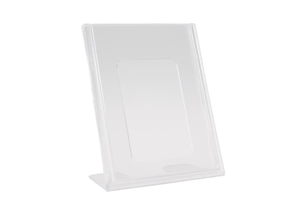 Brosjyredisplay klar A7 L-form t/brett 74x105mm1120x470x870mm 0,08kg (1 stk)