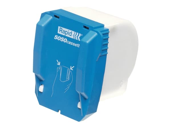 Rapid 5050 - Stifter - stål - med kassett - pakke av 3 x 5000 - for Rapid 5050e; Supreme 5050e