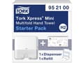 Miniatyrbild 4 av 5: Tork H2 Xpress Startpack Mini/interfold inkl. 1 dispenser og 1 karton papir
