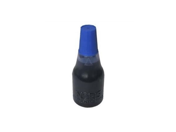 Stempelfarve Noris blå 25ml t/gummi