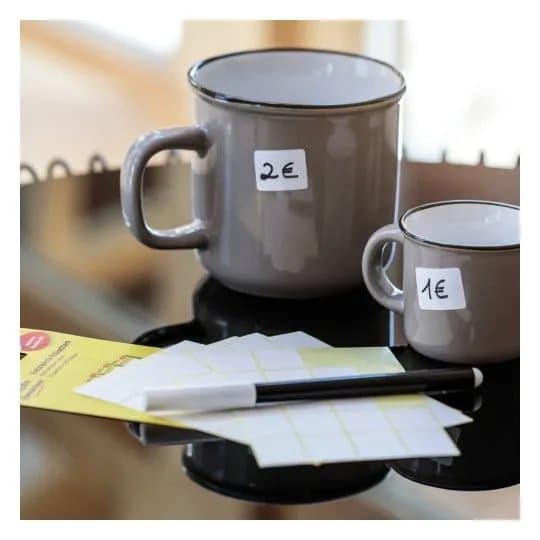Avery Multi-Purpose Labels 3325 - Selv-adhesiv - hvit - 24 x 38 mm 522 stk merkelapper