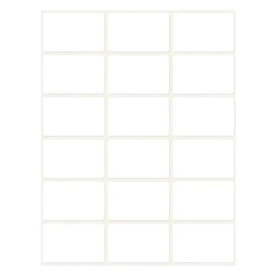 Avery Multi-Purpose Labels 3325 - Selv-adhesiv - hvit - 24 x 38 mm 522 stk merkelapper