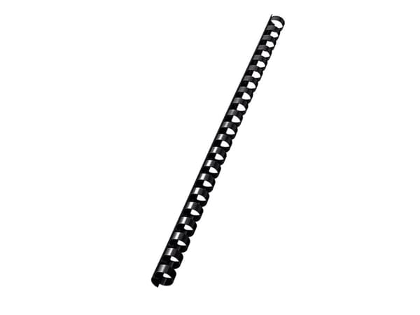 Leitz ComBIND - 12 mm - 32 cm - 21 ringar - A4 (210 x 297 mm) - 95 ark - svart - 100 stk plastbindningskam